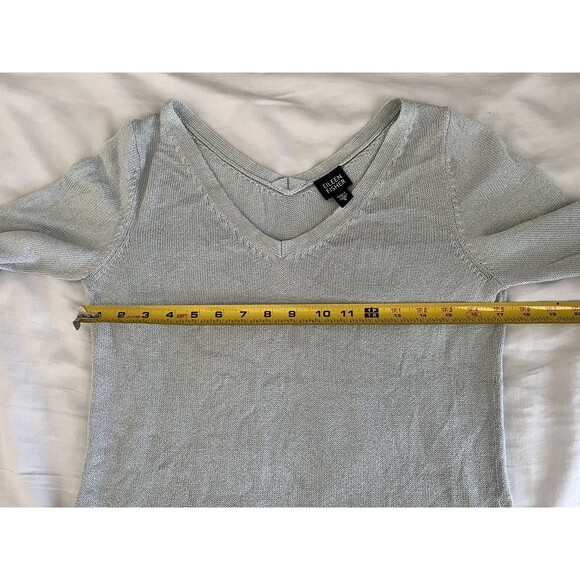 Eileen Fisher Italian Yarn Sweater Top Long Sleeve V Neck Casual Luxury Size S - Picture 10 of 10